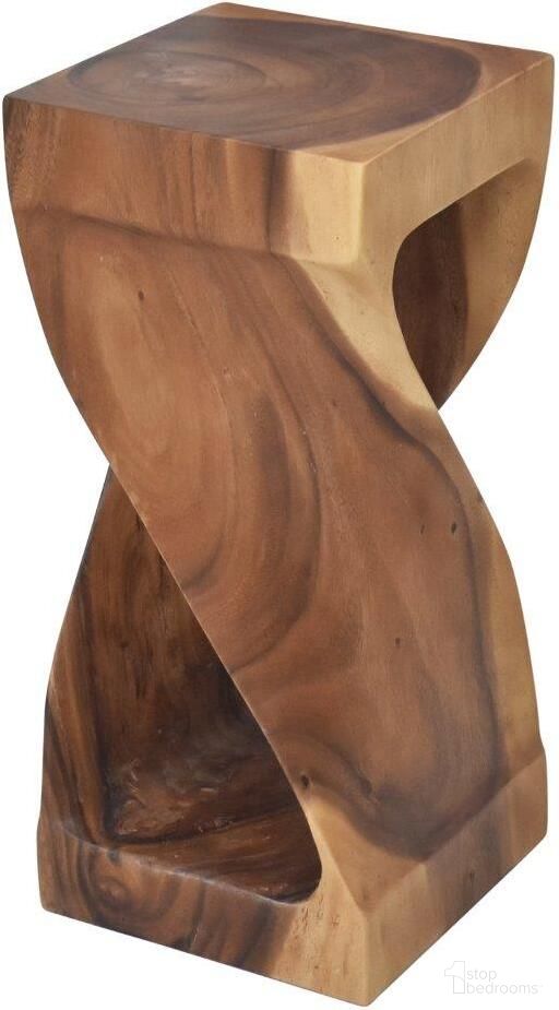 The appearance of Solana Natural Wood Glaze Accent Side Table designed by Steve Silver in the transitional interior design. This brown piece of furniture  was selected by 1StopBedrooms from Solana Collection to add a touch of cosiness and style into your home. Sku: SL150E. Material: Wood.