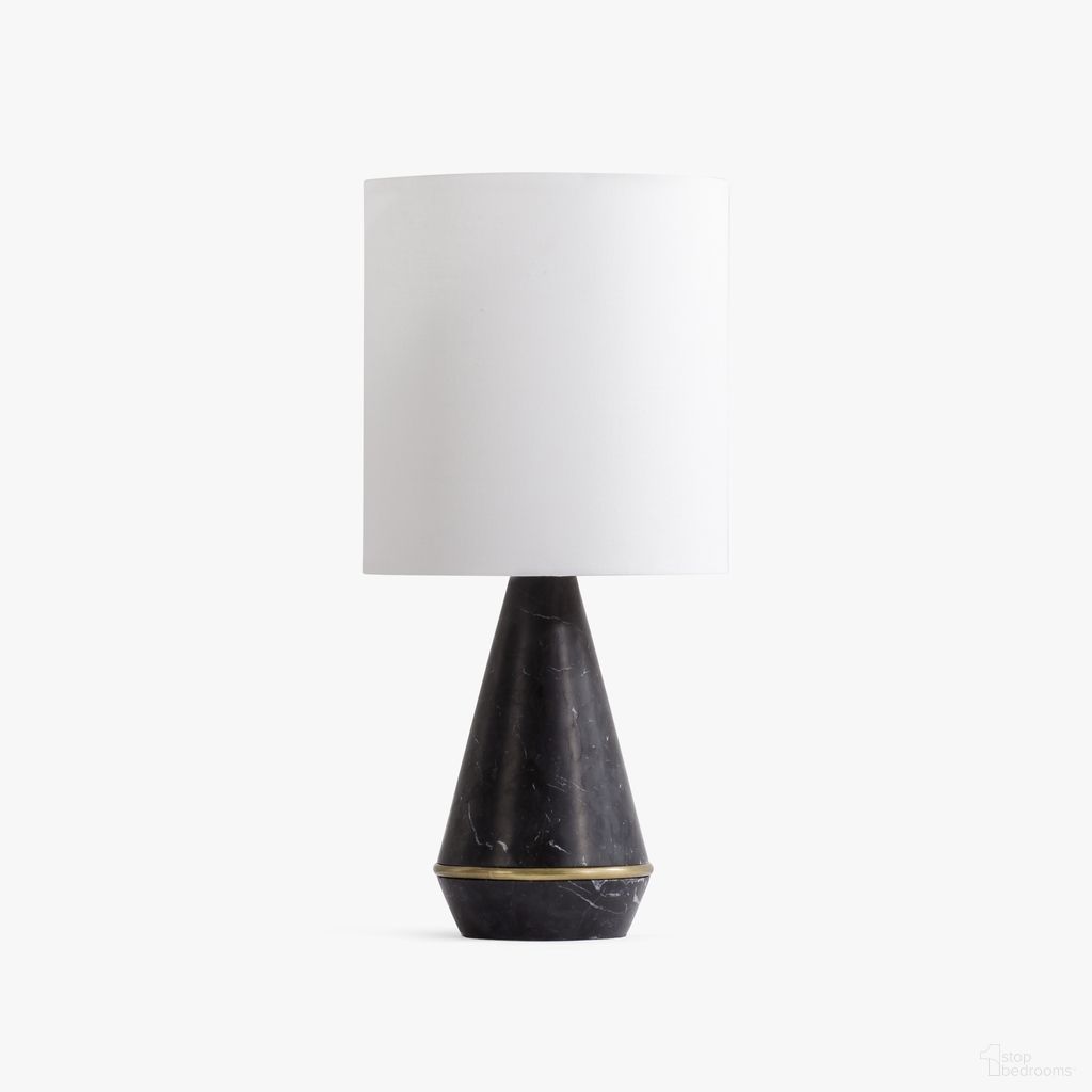 The appearance of Solana Table Lamp In Nero Marquina designed by Co. House Designs in the coastal interior design. This nero marquina piece of furniture was selected by 1StopBedrooms from Solana Collection to add a touch of cosiness and style into your home. Sku: CH-1002115-VN06-DC-LT-TL-BK-OS. Material: Marble.