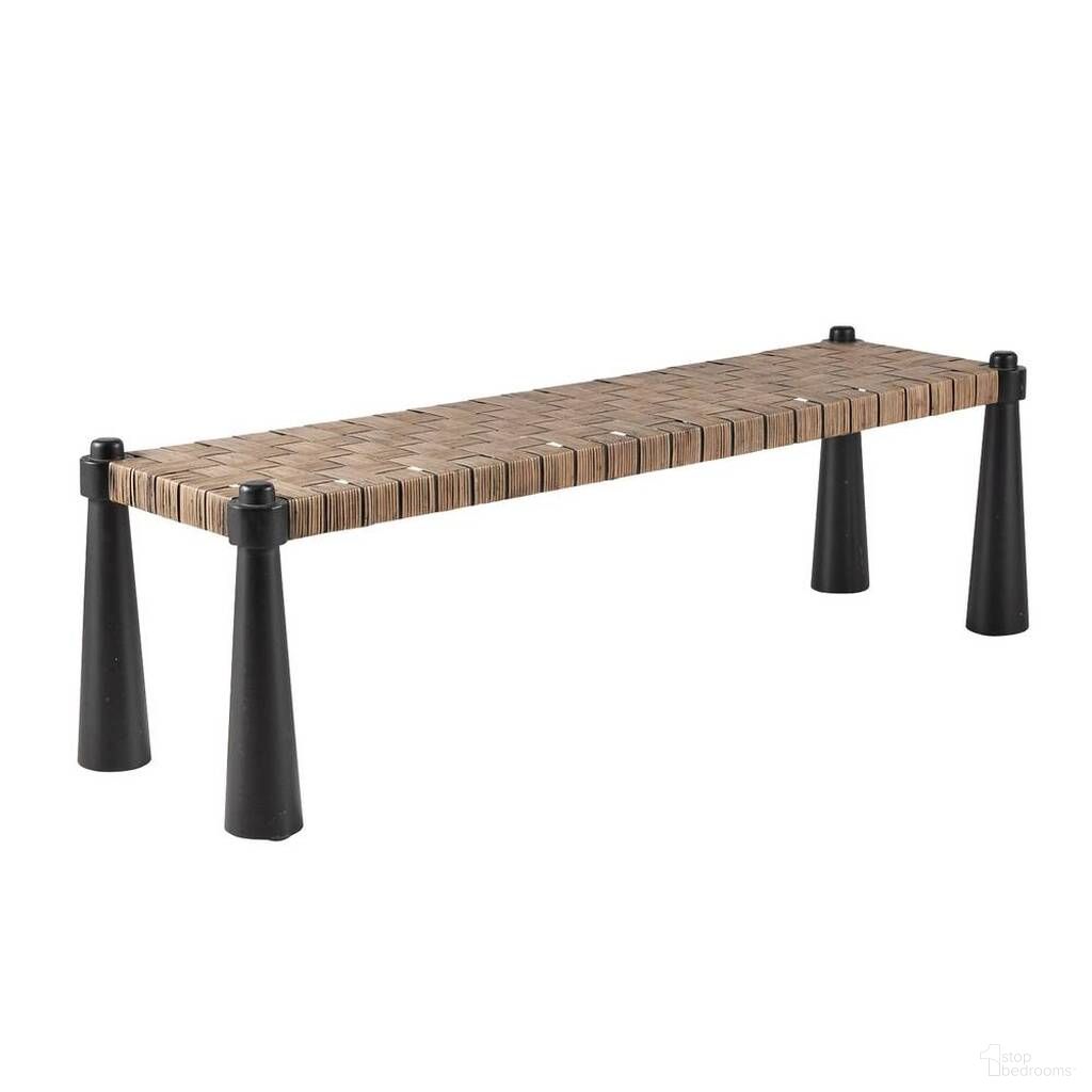 The appearance of Solange Bench In Tobacco Wash designed by Arteriors in the rustic / southwestern interior design. This tobacco wash piece of furniture was selected by 1StopBedrooms from Solange Collection to add a touch of cosiness and style into your home. Sku: FHS03. Material: Rattan.