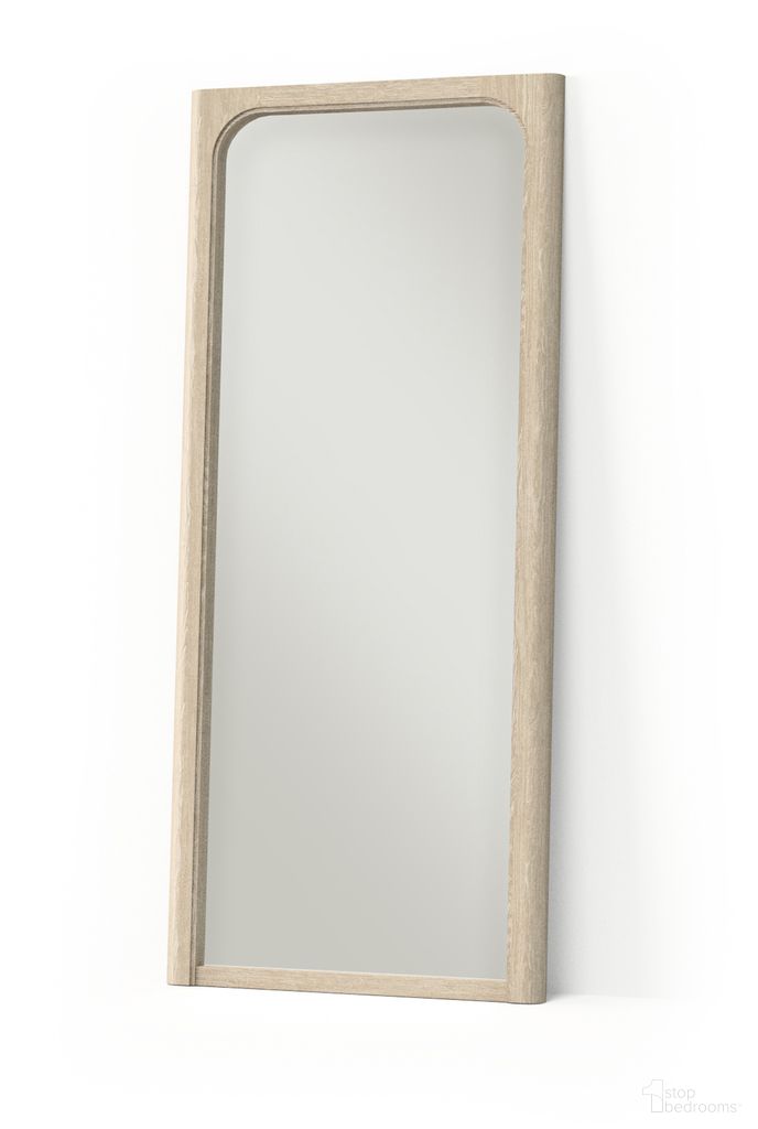 The appearance of Solano 80-Inch Full Length Floor Mirror In Weathered Mango designed by Coaster in the coastal interior design. This weathered mango piece of furniture  was selected by 1StopBedrooms from Solano Collection to add a touch of cosiness and style into your home. Sku: 222528. Material: MDF.