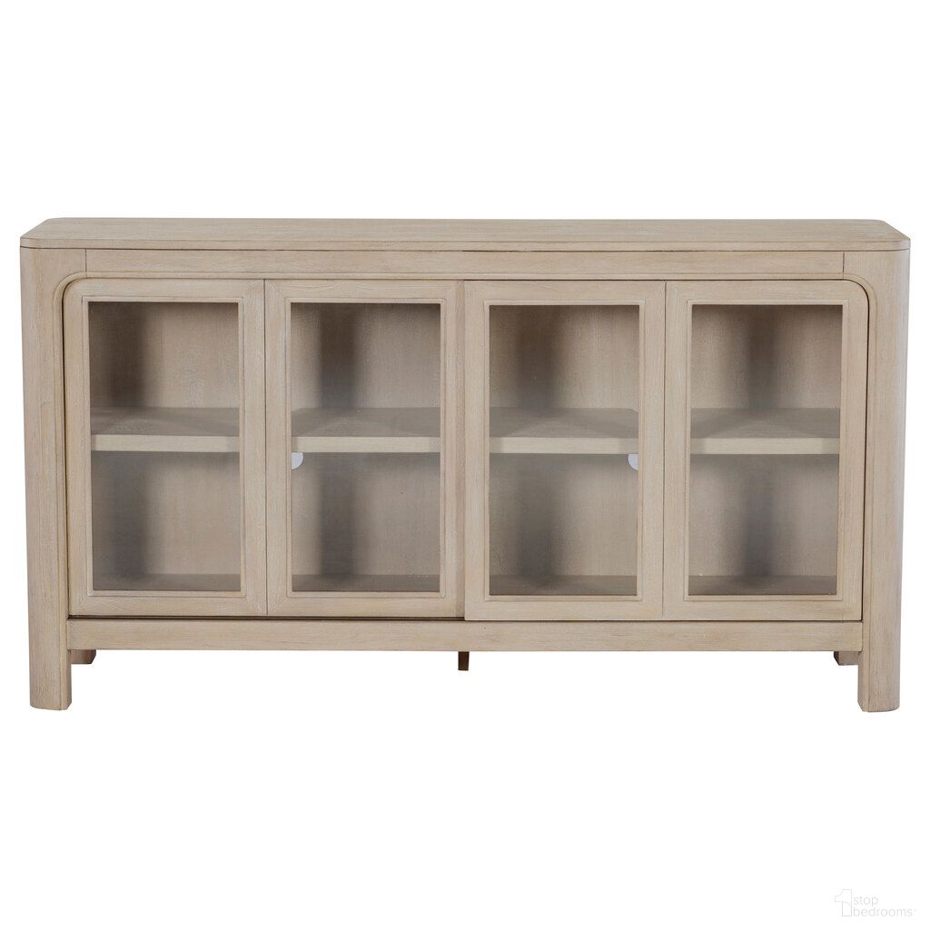 The appearance of Solano Sliding Door Dining Sideboard Server In Weathered Mango designed by Coaster in the coastal interior design. This weathered mango piece of furniture was selected by 1StopBedrooms from Solano Collection to add a touch of cosiness and style into your home. Sku: 115505. Material: MDF.