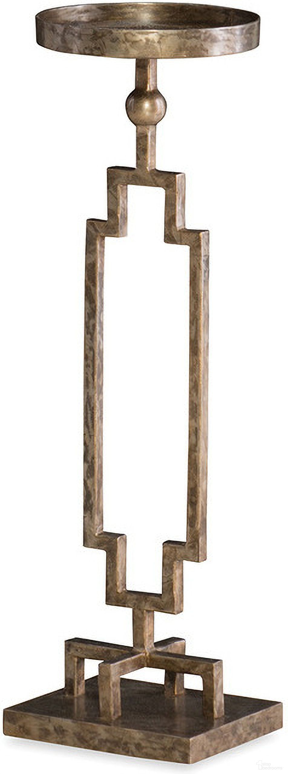 The appearance of Solar Accent Table In Iron designed by Maitland-Smith in the modern / contemporary interior design. This iron piece of furniture was selected by 1StopBedrooms from Maitland Smith Collection to add a touch of cosiness and style into your home. Sku: HM1284. Material: Iron.