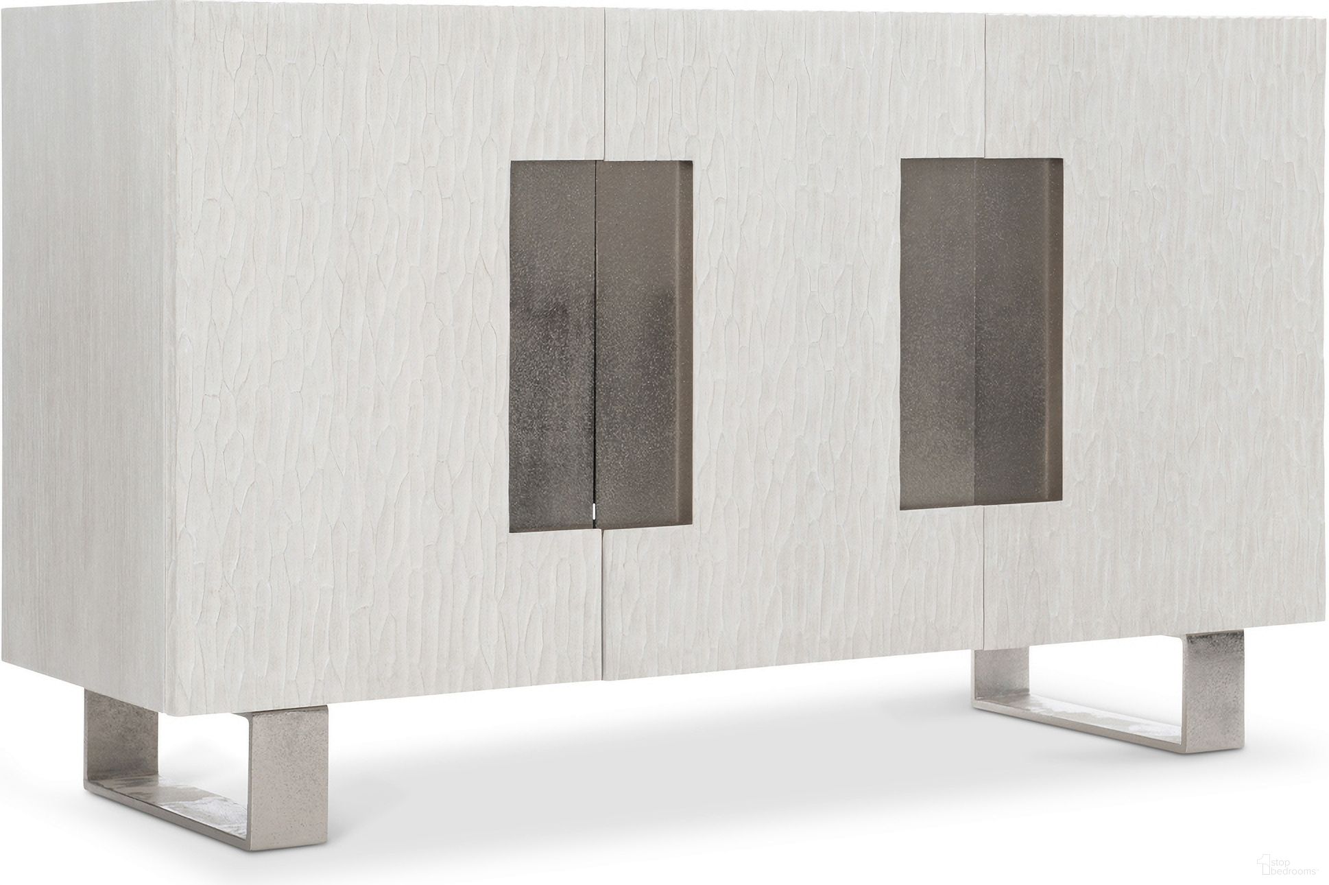 The appearance of Solaria Buffet designed by Bernhardt in the modern / contemporary interior design. This weathered bone piece of furniture was selected by 1StopBedrooms from Solaria Collection to add a touch of cosiness and style into your home. Sku: 310134. Material: Metal.