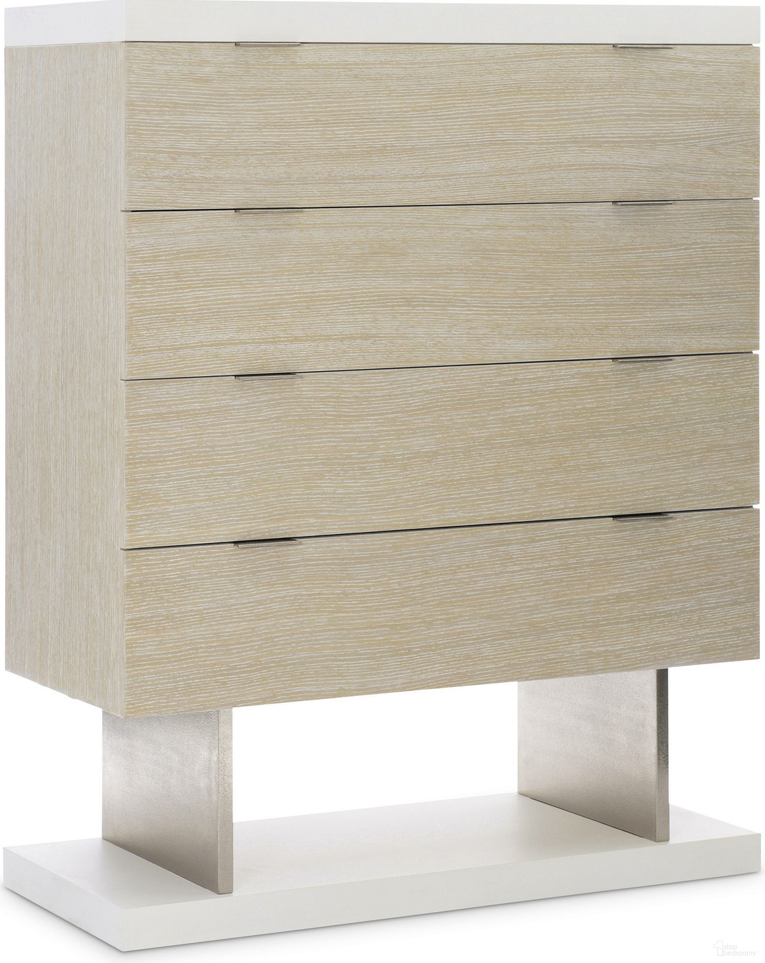 The appearance of Solaria Tall Drawer Chest designed by Bernhardt in the modern / contemporary interior design. This dune piece of furniture  was selected by 1StopBedrooms from Solaria Collection to add a touch of cosiness and style into your home. Sku: 310117. Material: Metal.