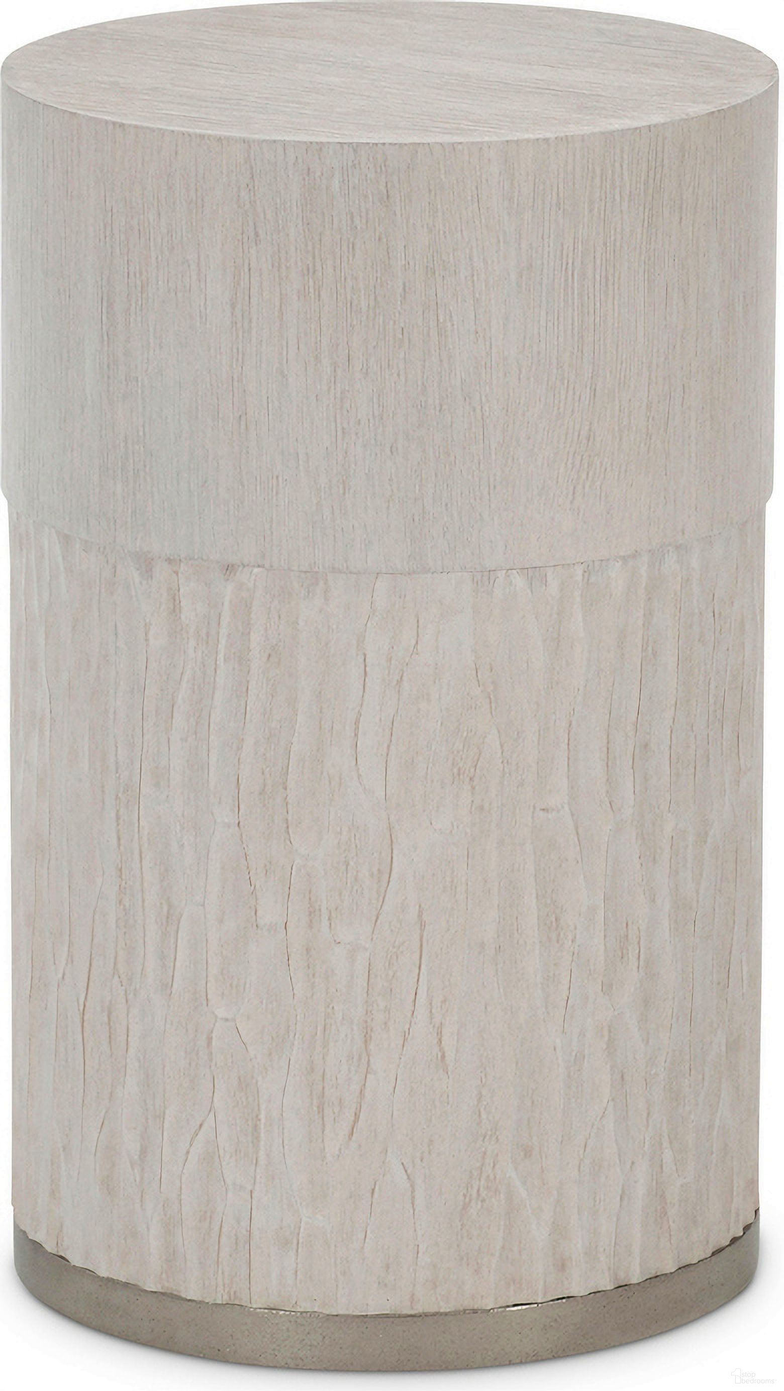The appearance of Solaria Wood Top Accent Table designed by Bernhardt in the modern / contemporary interior design. This weathered bone piece of furniture was selected by 1StopBedrooms from Solaria Collection to add a touch of cosiness and style into your home. Sku: 310123. Material: Metal.