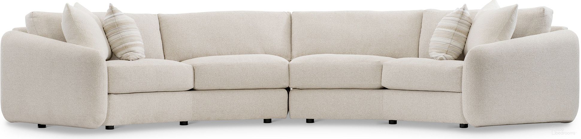 The appearance of Soleil 2-Piece Fabric Sectional In Beige designed by Bernhardt in the modern / contemporary interior design. This beige piece of furniture was selected by 1StopBedrooms from Soleil Collection to add a touch of cosiness and style into your home. Sku: P8341A;P8342A. Material: Fabric.