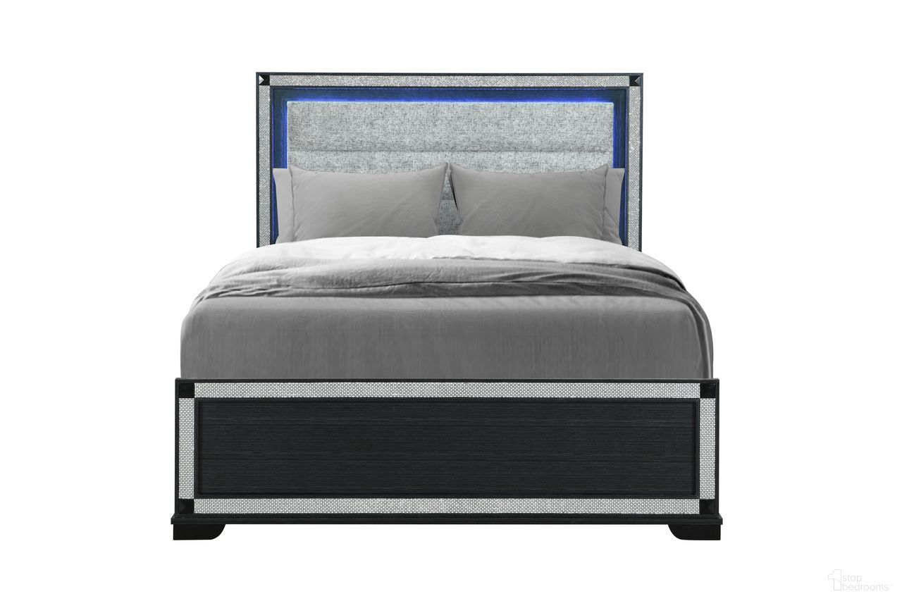 The appearance of Soleil Queen Upholstered Bed In Charcoal designed by Global Furniture USA in the modern / contemporary interior design. This charcoal piece of furniture was selected by 1StopBedrooms from Soleil Collection to add a touch of cosiness and style into your home. Sku: SOLEIL-CHARCOAL-QB/KB-SR;SOLEIL-CHARCOAL-QB-HB/FB/SLATS. Bed Size: Queen. Material: MDF. Bed Type: Upholstered Bed.