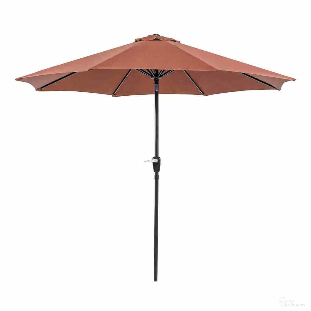 Soli 9 Foot Outdoor Umbrella In Red
