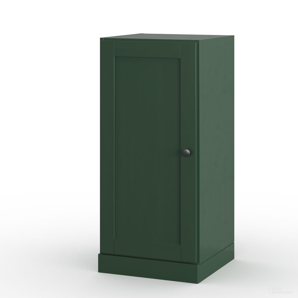 The appearance of Solid Wood 16.5" Bathroom Storage Cabinet With Shaker Door And Adjustable Shelves In Green designed by Palace Imports in the modern / contemporary interior design. This green piece of furniture was selected by 1StopBedrooms from to add a touch of cosiness and style into your home. Sku: 361-12. Material: Solid Pine Wood.