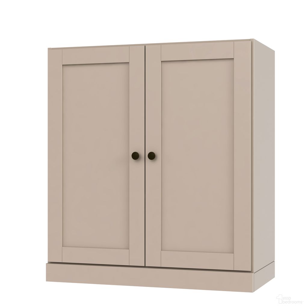 The appearance of Solid Wood 3-Shelf Bookcase With Shaker Doors And Adjustable Shelves In Beige designed by Palace Imports in the modern / contemporary interior design. This beige piece of furniture  was selected by 1StopBedrooms from  to add a touch of cosiness and style into your home. Sku: 311-14. Material: Solid Pine Wood.