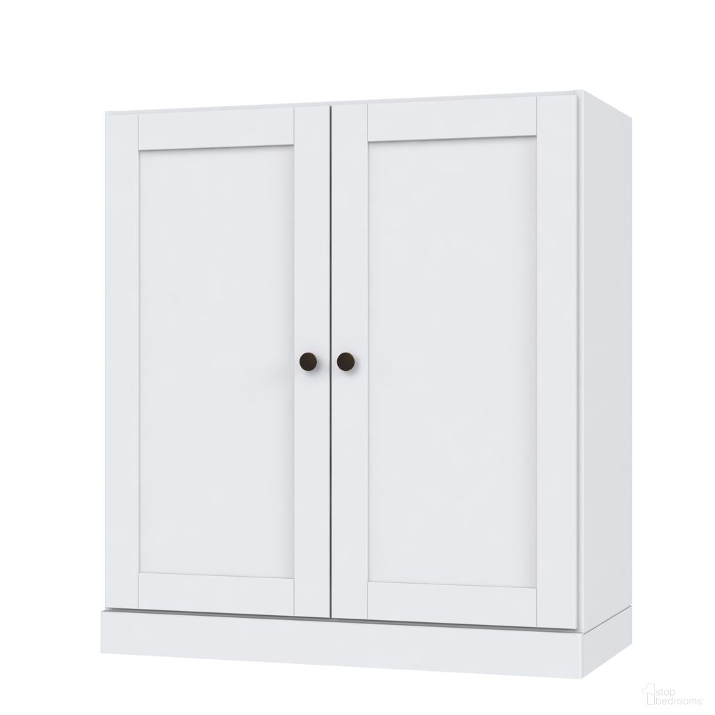 The appearance of Solid Wood 3-Shelf Bookcase With Shaker Doors And Adjustable Shelves In White designed by Palace Imports in the modern / contemporary interior design. This white piece of furniture was selected by 1StopBedrooms from to add a touch of cosiness and style into your home. Sku: 3111. Material: Solid Pine Wood.