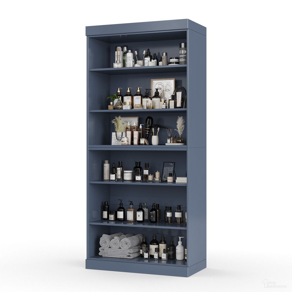 The appearance of Solid Wood 32" Bathroom Storage Cabinet With Adjustable Shelves In Antique Blue designed by Palace Imports in the modern / contemporary interior design. This antique blue piece of furniture was selected by 1StopBedrooms from to add a touch of cosiness and style into your home. Sku: 658-16. Material: Solid Pine Wood.