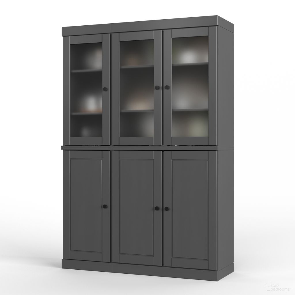 The appearance of Solid Wood 48.5" Pantry China Cabinet With Frosted Glass Doors And 2-Drawers In Gray designed by Palace Imports in the modern / contemporary interior design. This gray piece of furniture was selected by 1StopBedrooms from to add a touch of cosiness and style into your home. Sku: 9545. Material: Solid Pine Wood.