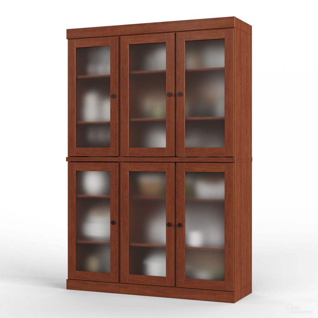 The appearance of Solid Wood 48.5" Pantry China Cabinet With Frosted Glass Doors And Adjustable Shelves In Mocha designed by Palace Imports in the modern / contemporary interior design. This mocha piece of furniture was selected by 1StopBedrooms from to add a touch of cosiness and style into your home. Sku: 9573. Material: Solid Pine Wood.