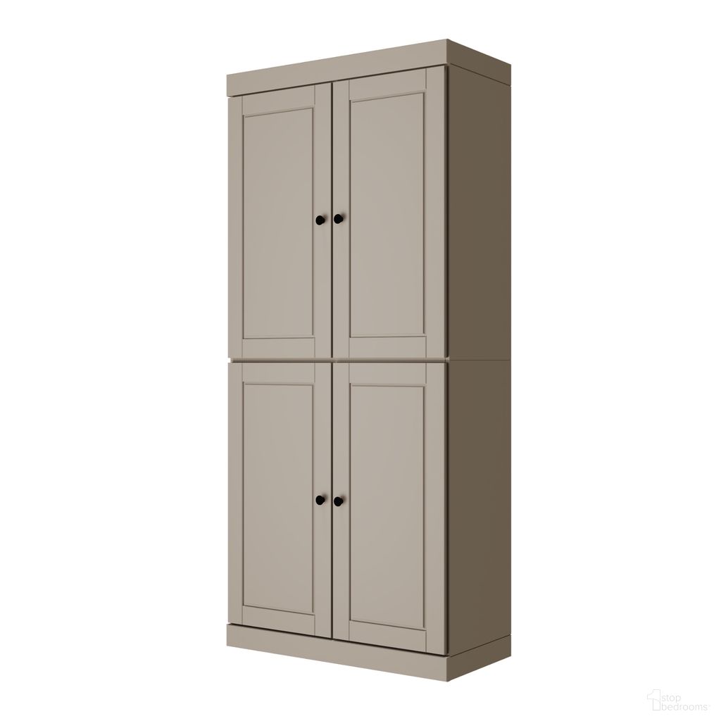 The appearance of Solid Wood 6-Shelf Bookcase With Raised Panel Doors And Adjustable Shelves In Beige designed by Palace Imports in the modern / contemporary interior design. This beige piece of furniture  was selected by 1StopBedrooms from  to add a touch of cosiness and style into your home. Sku: 990-14. Material: Solid Pine Wood.