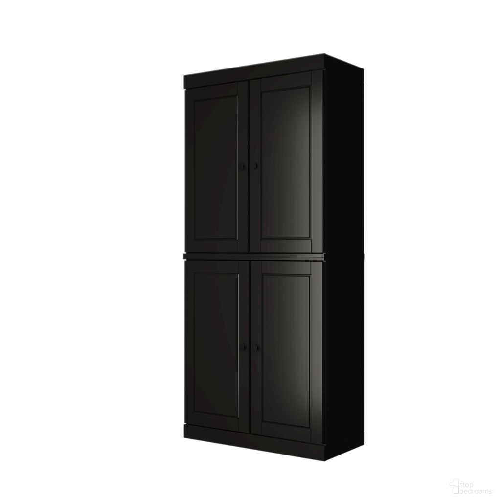 The appearance of Solid Wood 6-Shelf Bookcase With Raised Panel Doors And Adjustable Shelves In Black designed by Palace Imports in the modern / contemporary interior design. This black piece of furniture was selected by 1StopBedrooms from to add a touch of cosiness and style into your home. Sku: 9907. Material: Solid Pine Wood.