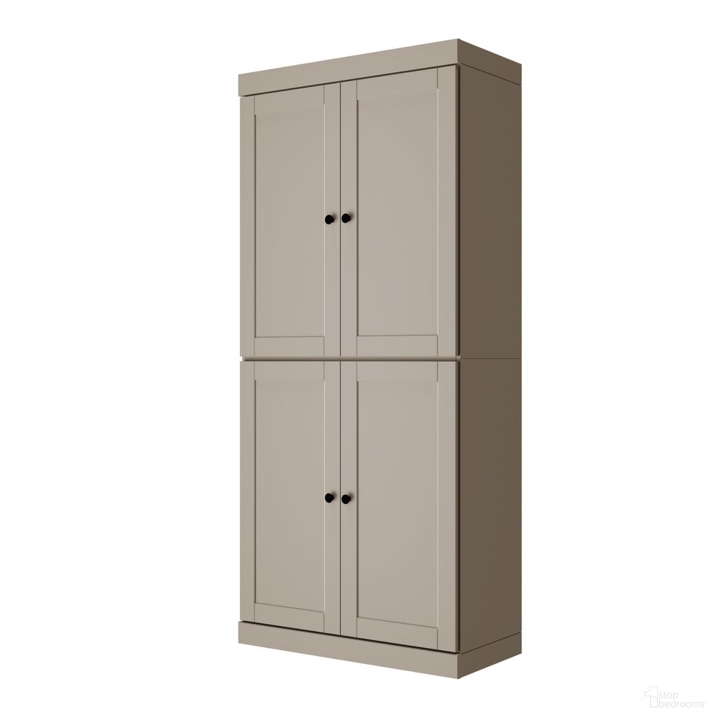 The appearance of Solid Wood 6-Shelf Bookcase With Shaker Doors And Adjustable Shelves In Beige designed by Palace Imports in the modern / contemporary interior design. This beige piece of furniture  was selected by 1StopBedrooms from  to add a touch of cosiness and style into your home. Sku: 312-14. Material: Solid Pine Wood.