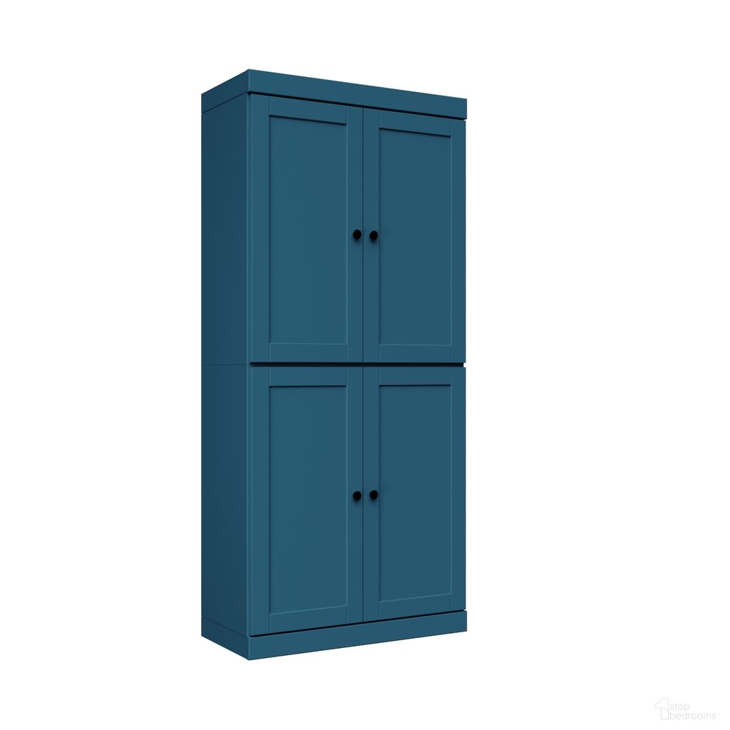 The appearance of Solid Wood 6-Shelf Bookcase With Shaker Doors And Adjustable Shelves In Black designed by Palace Imports in the modern / contemporary interior design. This black piece of furniture  was selected by 1StopBedrooms from  to add a touch of cosiness and style into your home. Sku: 3128. Material: Solid Pine Wood.