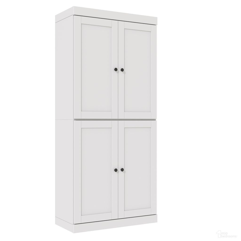 The appearance of Solid Wood 6-Shelf Bookcase With Shaker Doors And Adjustable Shelves In White designed by Palace Imports in the modern / contemporary interior design. This white piece of furniture was selected by 1StopBedrooms from to add a touch of cosiness and style into your home. Sku: 3121. Material: Solid Pine Wood.
