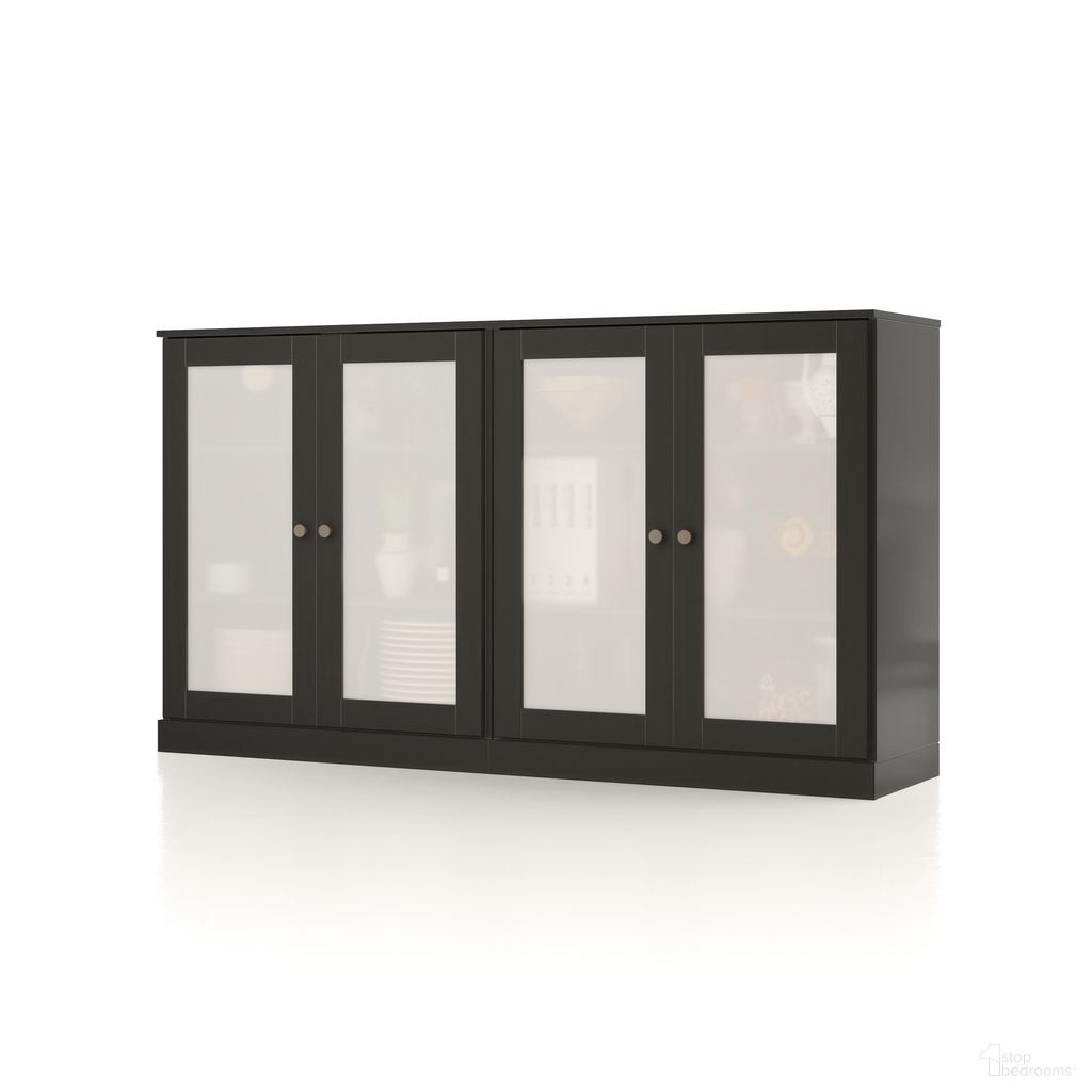 The appearance of Solid Wood 64" Sideboard With Frosted Glass Doors And Adjustable Shelves In Black designed by Palace Imports in the modern / contemporary interior design. This black piece of furniture was selected by 1StopBedrooms from to add a touch of cosiness and style into your home. Sku: 9747. Material: Solid Pine Wood.