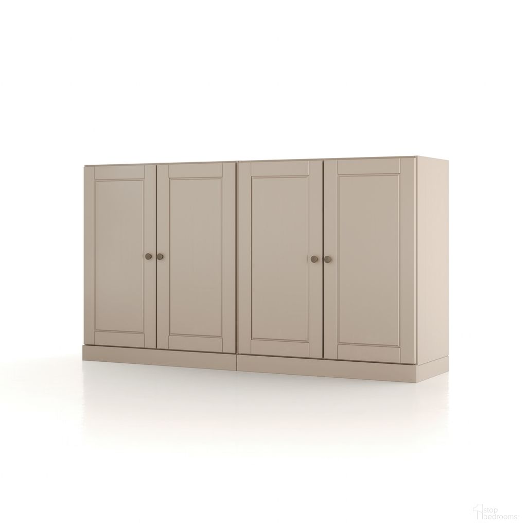 The appearance of Solid Wood 64" Sideboard With Raised Panel Doors And 4-Drawers In Beige designed by Palace Imports in the modern / contemporary interior design. This beige piece of furniture was selected by 1StopBedrooms from to add a touch of cosiness and style into your home. Sku: 975-14. Material: Solid Pine Wood.