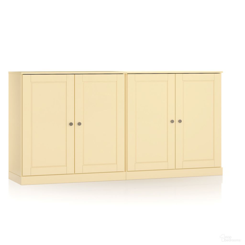 The appearance of Solid Wood 64" Sideboard With Raised Panel Doors And 4-Drawers In Yellow designed by Palace Imports in the modern / contemporary interior design. This yellow piece of furniture was selected by 1StopBedrooms from to add a touch of cosiness and style into your home. Sku: 975-10. Material: Solid Pine Wood.