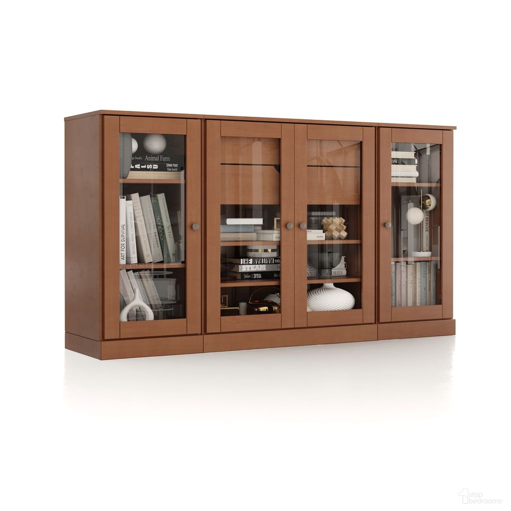 The appearance of Solid Wood 65" Sideboard With Clear Glass Doors And 2-Drawers In Mocha designed by Palace Imports in the modern / contemporary interior design. This mocha piece of furniture was selected by 1StopBedrooms from to add a touch of cosiness and style into your home. Sku: 9343. Material: Solid Pine Wood.