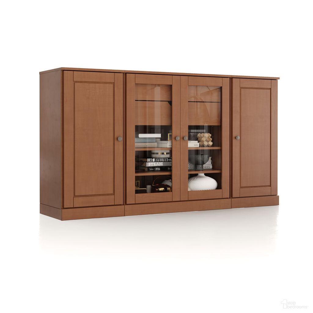 The appearance of Solid Wood 65" Sideboard With Clear Glass Doors And 2-Drawers In Mocha designed by Palace Imports in the modern / contemporary interior design. This mocha piece of furniture was selected by 1StopBedrooms from to add a touch of cosiness and style into your home. Sku: 9793. Material: Solid Pine Wood.