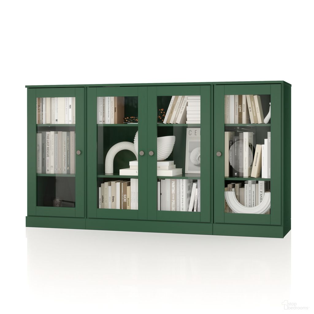 The appearance of Solid Wood 65" Sideboard With Clear Glass Doors And Adjustable Shelves In Green designed by Palace Imports in the modern / contemporary interior design. This green piece of furniture was selected by 1StopBedrooms from to add a touch of cosiness and style into your home. Sku: 932-12. Material: Solid Pine Wood.