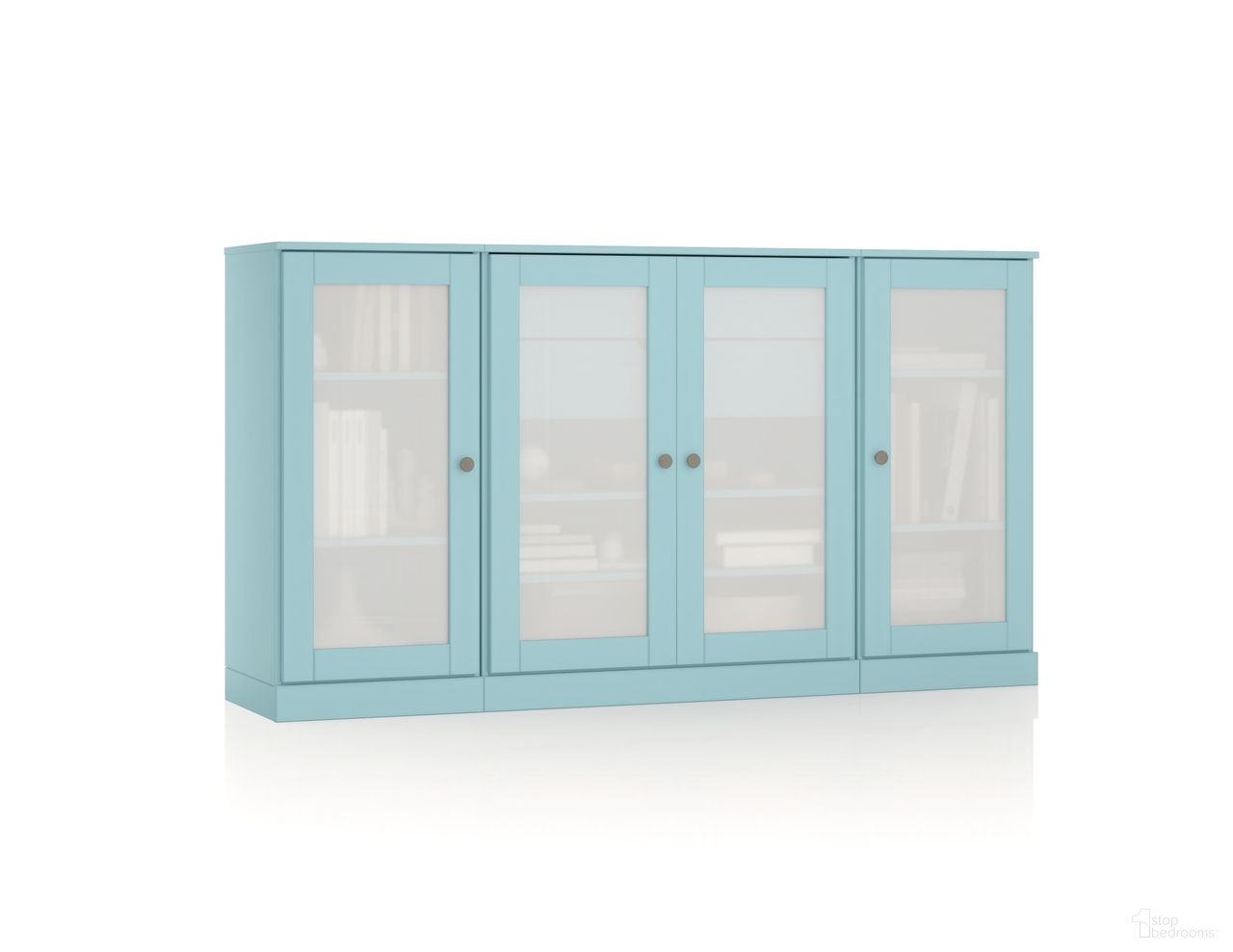 The appearance of Solid Wood 65" Sideboard With Frosted Glass Doors And 2-Drawers In Aqua designed by Palace Imports in the modern / contemporary interior design. This aqua piece of furniture was selected by 1StopBedrooms from to add a touch of cosiness and style into your home. Sku: 935-11. Material: Solid Pine Wood.