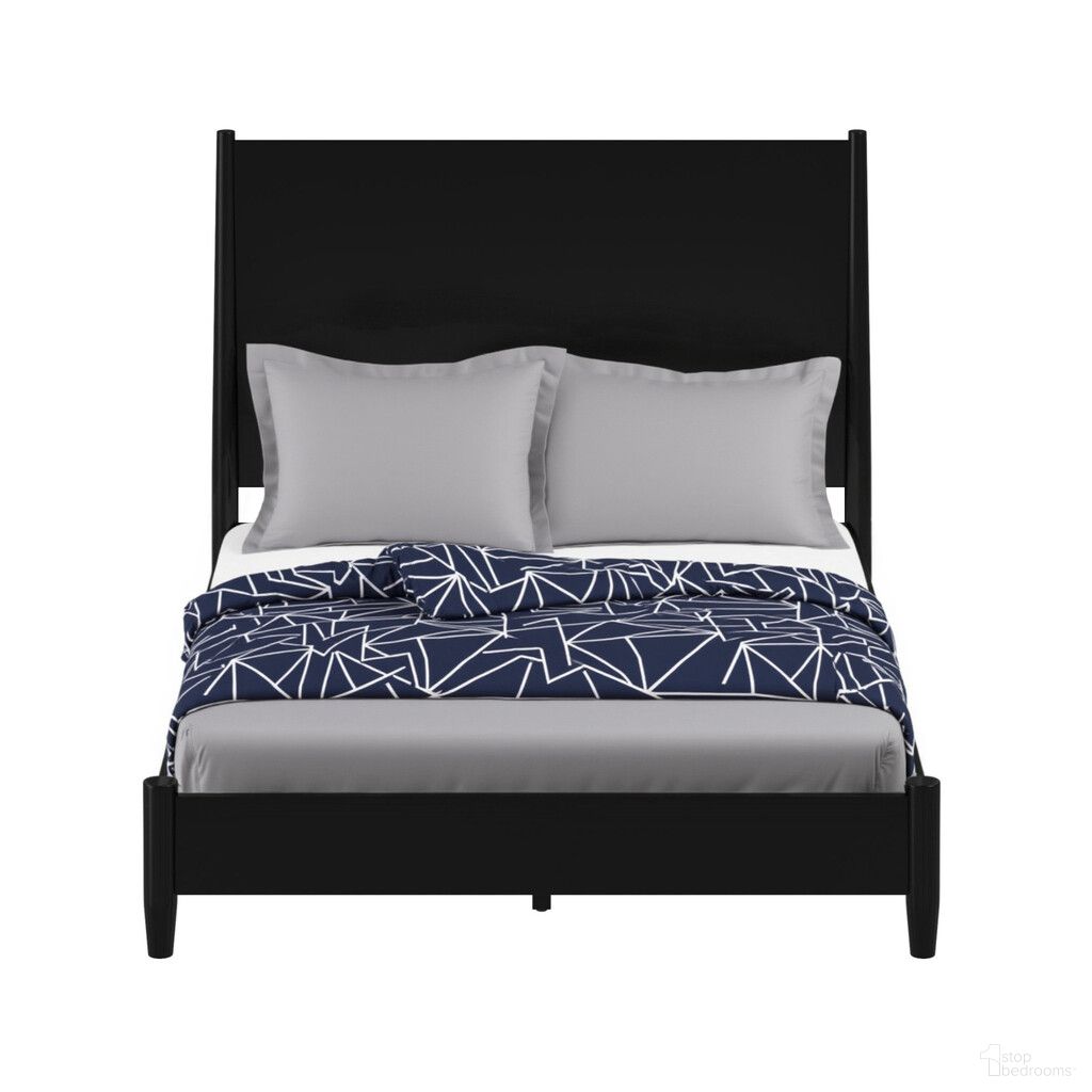 The appearance of Solid Wood Full Bed Frame In Black designed by Homeroots in the modern / contemporary interior design. This black piece of furniture was selected by 1StopBedrooms from to add a touch of cosiness and style into your home. Sku: 524841. Bed Size: Full. Material: Solid Wood.