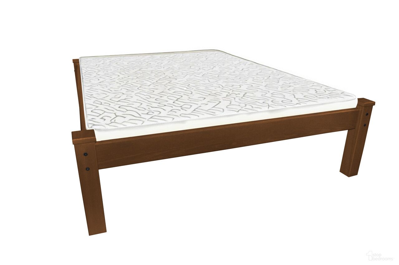 The appearance of Solid Wood Full Bed Frame In Brown designed by Homeroots in the traditional interior design. This brown piece of furniture  was selected by 1StopBedrooms from  to add a touch of cosiness and style into your home. Sku: 546703. Bed Size: Full. Material: Solid Wood.