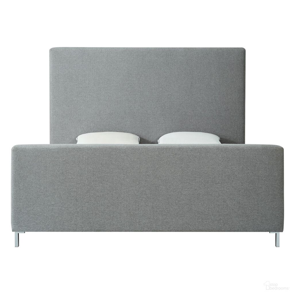 The appearance of Solid Wood King Upholstered Linen Bed In Gray designed by Homeroots in the transitional interior design. This gray piece of furniture was selected by 1StopBedrooms from to add a touch of cosiness and style into your home. Sku: 544777. Bed Size: King. Material: Linen. Bed Type: Upholstered Bed.