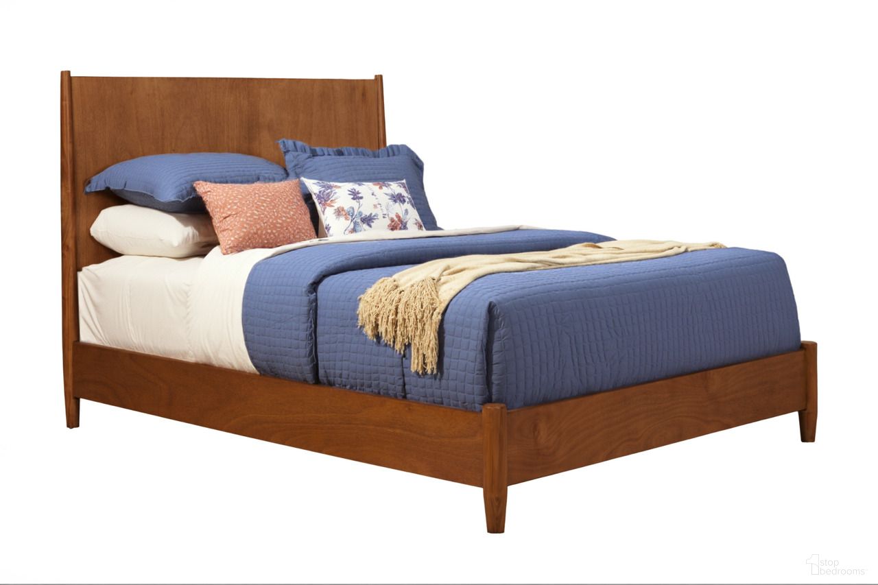 Solid Wood Queen Bed Frame In Brown