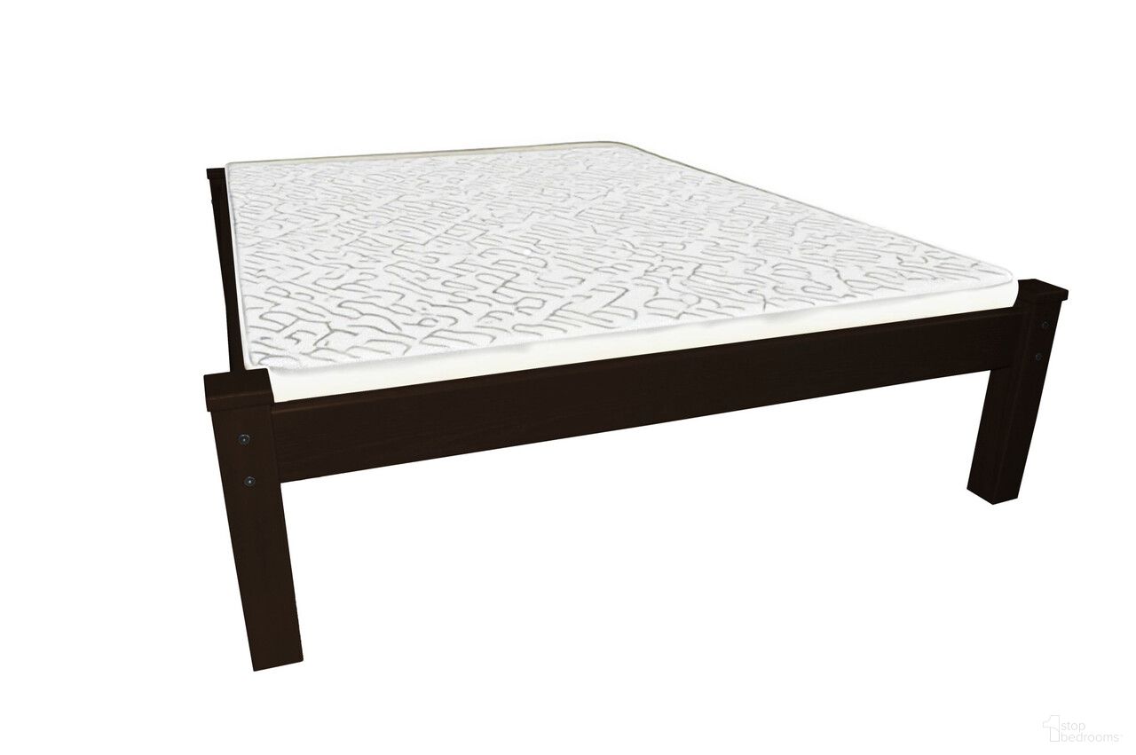 The appearance of Solid Wood Queen Bed Frame In Dark Brown designed by Homeroots in the traditional interior design. This dark brown piece of furniture  was selected by 1StopBedrooms from  to add a touch of cosiness and style into your home. Sku: 546727. Bed Size: Queen. Material: Solid Wood.