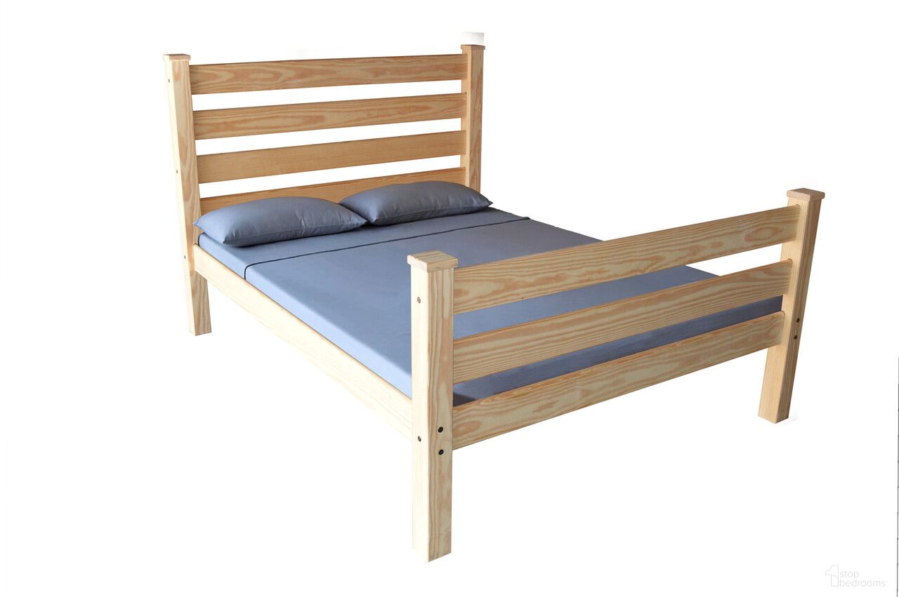 The appearance of Solid Wood Queen Bed Frame In Natural designed by Homeroots in the rustic / southwestern interior design. This natural piece of furniture was selected by 1StopBedrooms from to add a touch of cosiness and style into your home. Sku: 548170. Bed Size: Queen. Material: Solid Wood.