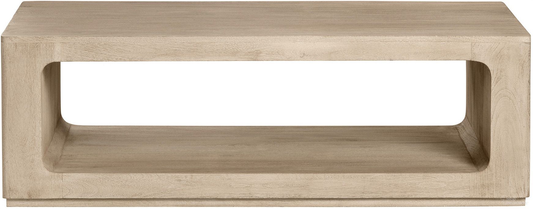 The appearance of Solid Wood Rectangle Cocktail/Coffee Table In Cream designed by Crestview Collection in the coastal interior design. This cream piece of furniture was selected by 1StopBedrooms from to add a touch of cosiness and style into your home. Sku: CVFNR4830. Material: Solid Wood.
