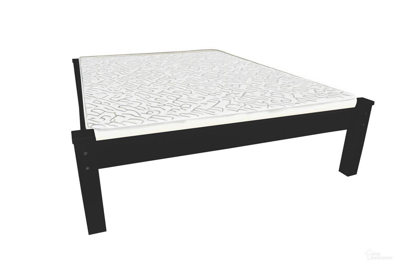 The appearance of Solid Wood Twin Bed Frame In Black designed by Homeroots in the modern / contemporary interior design. This black piece of furniture  was selected by 1StopBedrooms from  to add a touch of cosiness and style into your home. Sku: 546598. Bed Size: Twin. Material: Solid Wood.