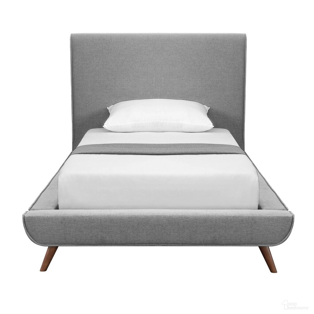 The appearance of Solid Wood Twin Upholstered Linen Bed In Gray designed by Homeroots in the modern / contemporary interior design. This gray piece of furniture was selected by 1StopBedrooms from to add a touch of cosiness and style into your home. Sku: 544846. Bed Size: Twin. Material: Linen. Bed Type: Upholstered Bed.