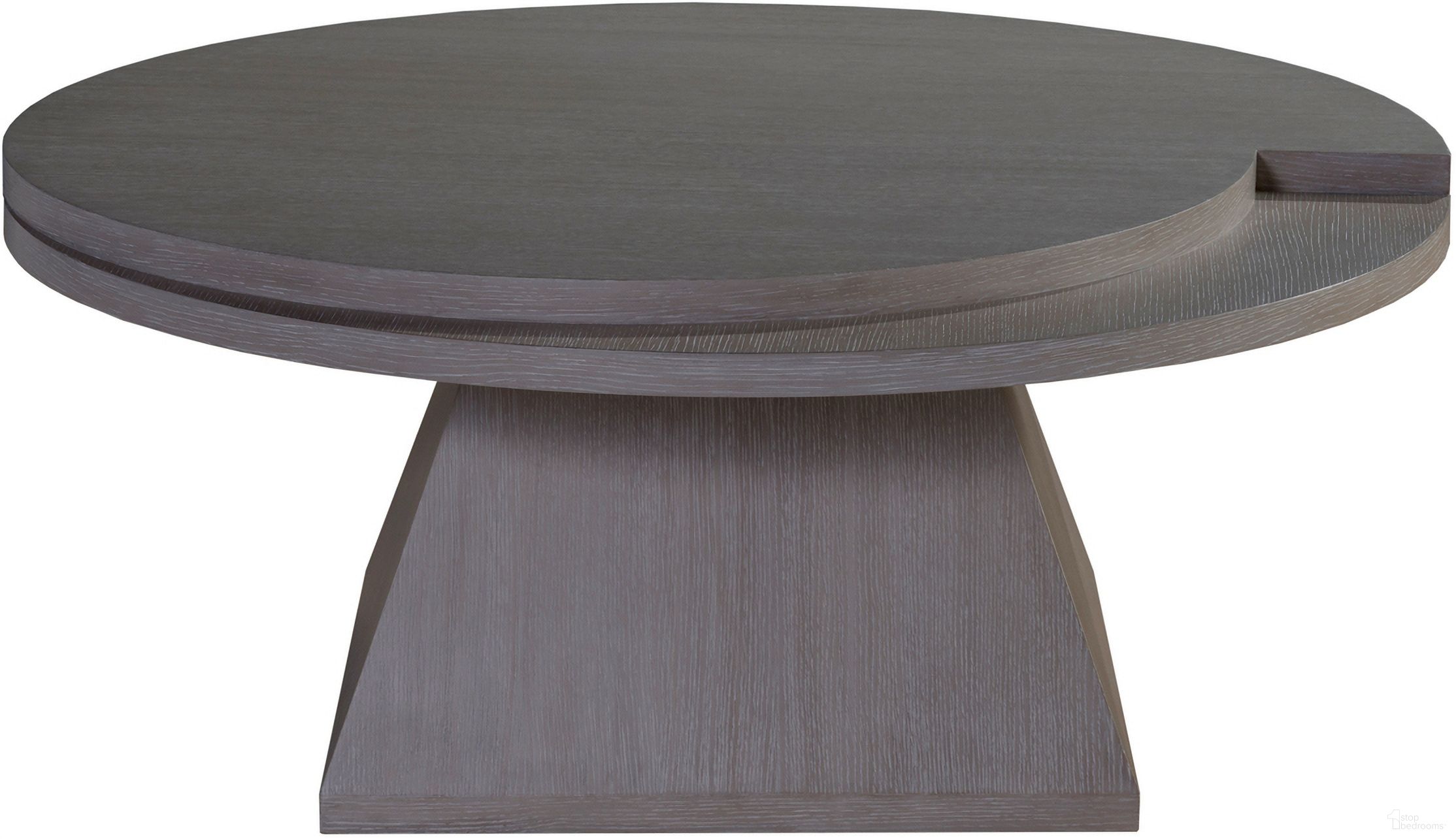 The appearance of Solimar Solimar Round Cocktail Table In Gray designed by Artistica Home in the modern / contemporary interior design. This gray piece of furniture was selected by 1StopBedrooms from Solimar Collection to add a touch of cosiness and style into your home. Sku: 2375-943. Material: Wood.