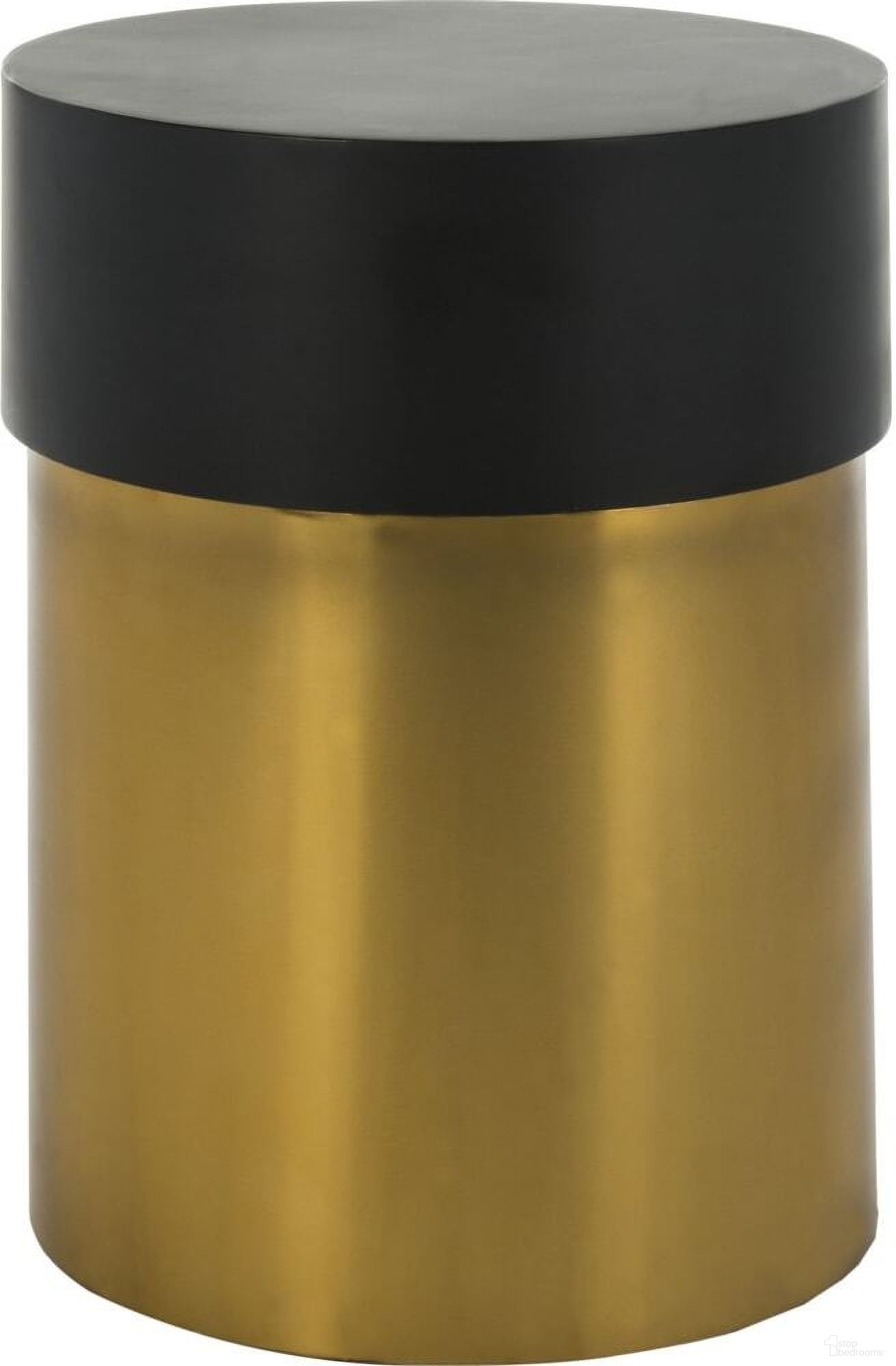 The appearance of Solstice Black/Gold Round Side Table designed by Safavieh in the modern / contemporary interior design. This black and gold piece of furniture  was selected by 1StopBedrooms from Safavieh ACC Collection to add a touch of cosiness and style into your home. Sku: ACC3201A. Material: Iron.
