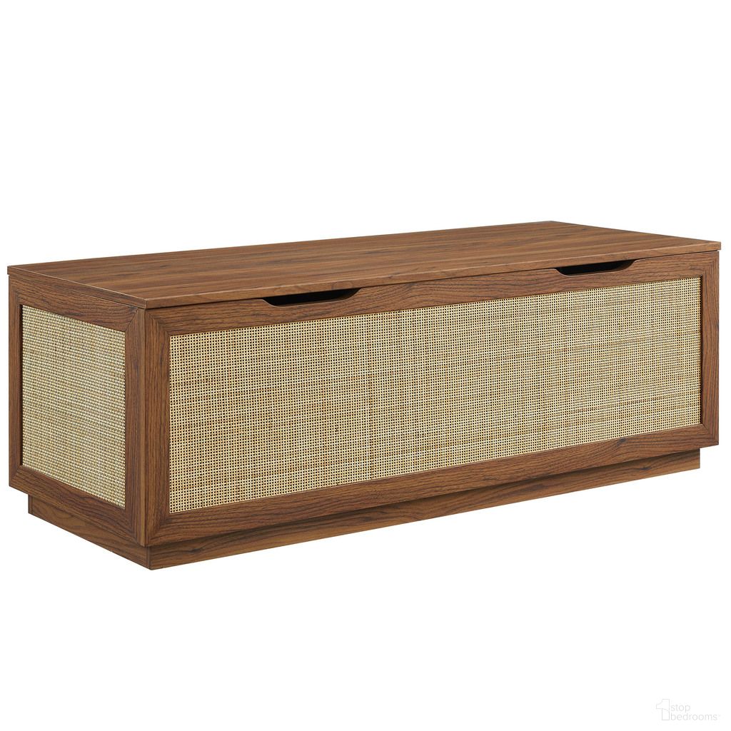 Modway Soma Rattan Storage Bench - Thumbnail 2