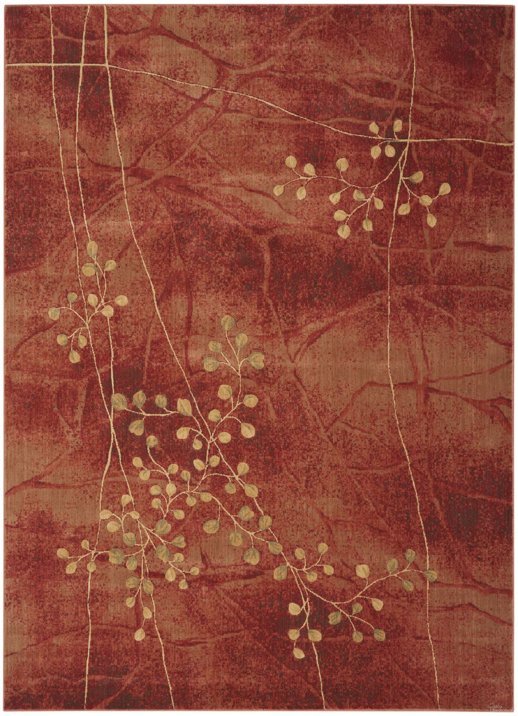 Somerset Flame 7'9" x 10'10" Area Rug