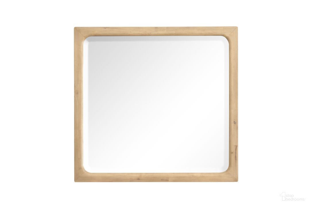 Somerset Landscape Mirror In Butternut