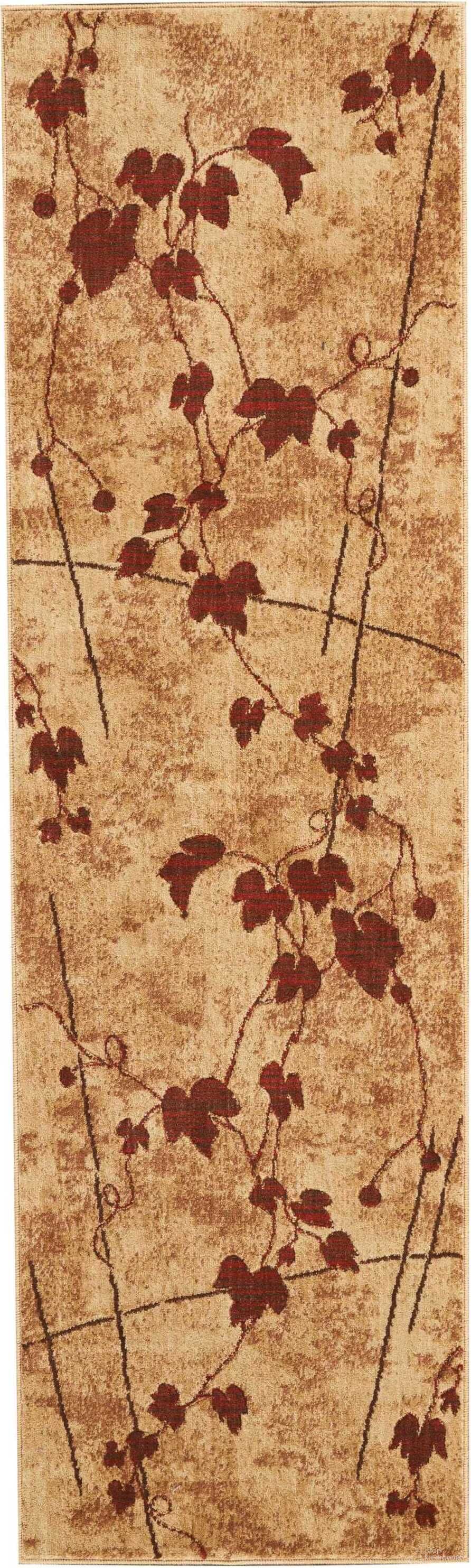 The appearance of Somerset Latte 2' x 5'9" Runner Farmhouse Area Rug designed by Nourison in the country / farmhouse interior design. This latte piece of furniture  was selected by 1StopBedrooms from Somerset Collection to add a touch of cosiness and style into your home. Sku: 99446385598. Material: Polyester.