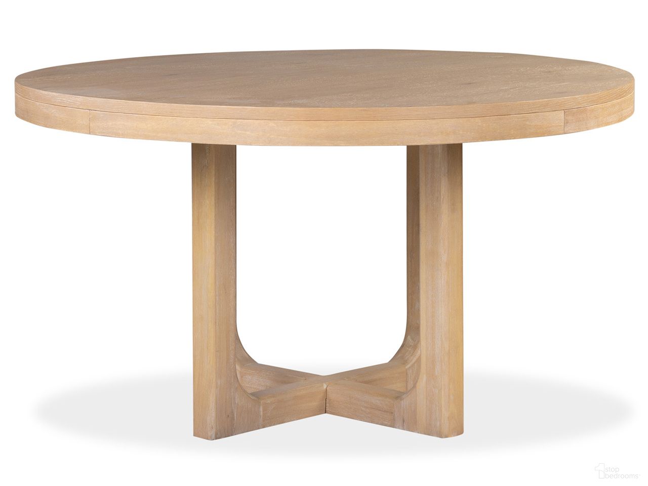 Somerset Round Dining Table In Butternut