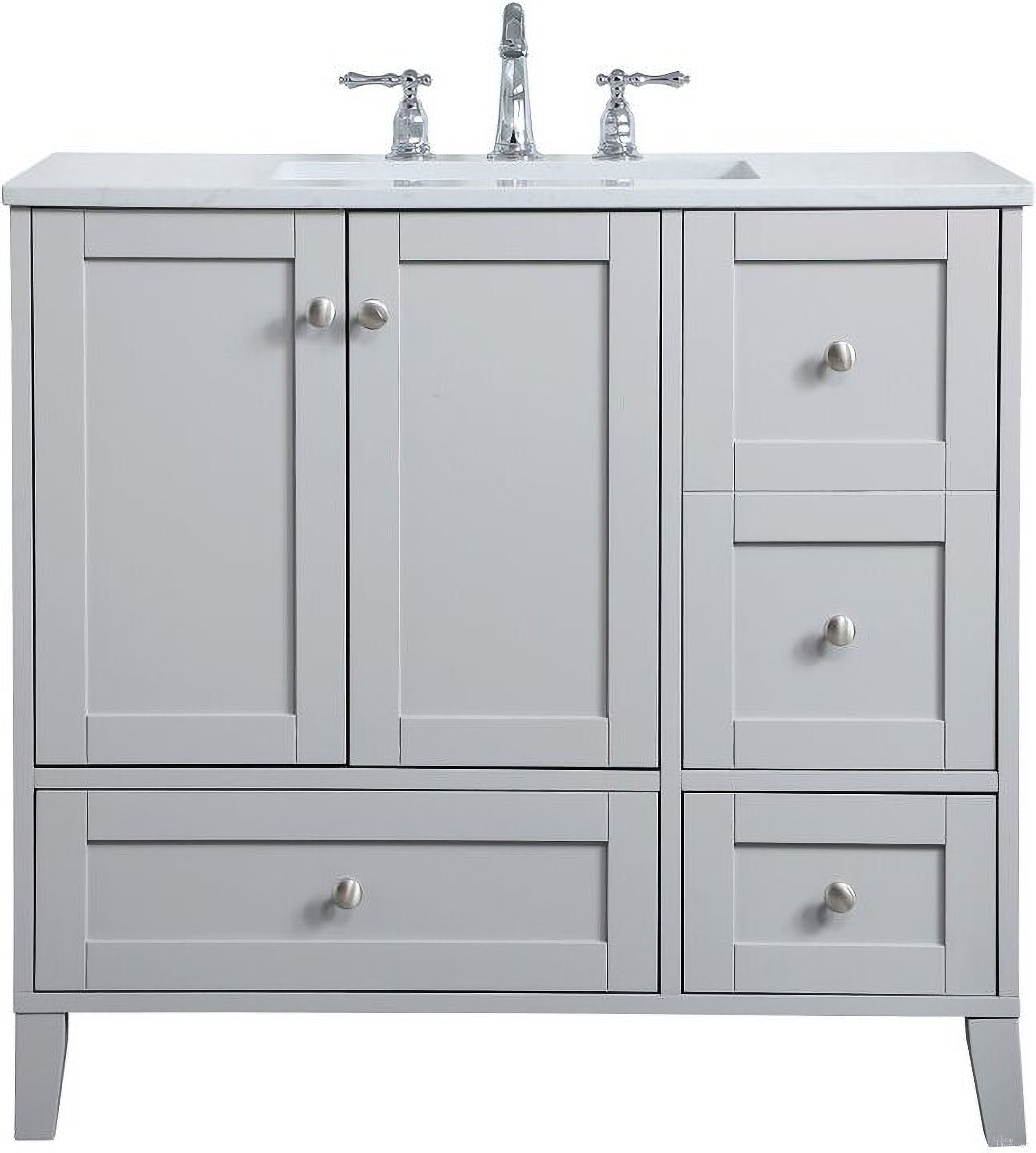 Elegant Lighting Sommerville Bathroom Vanity - Thumbnail 4