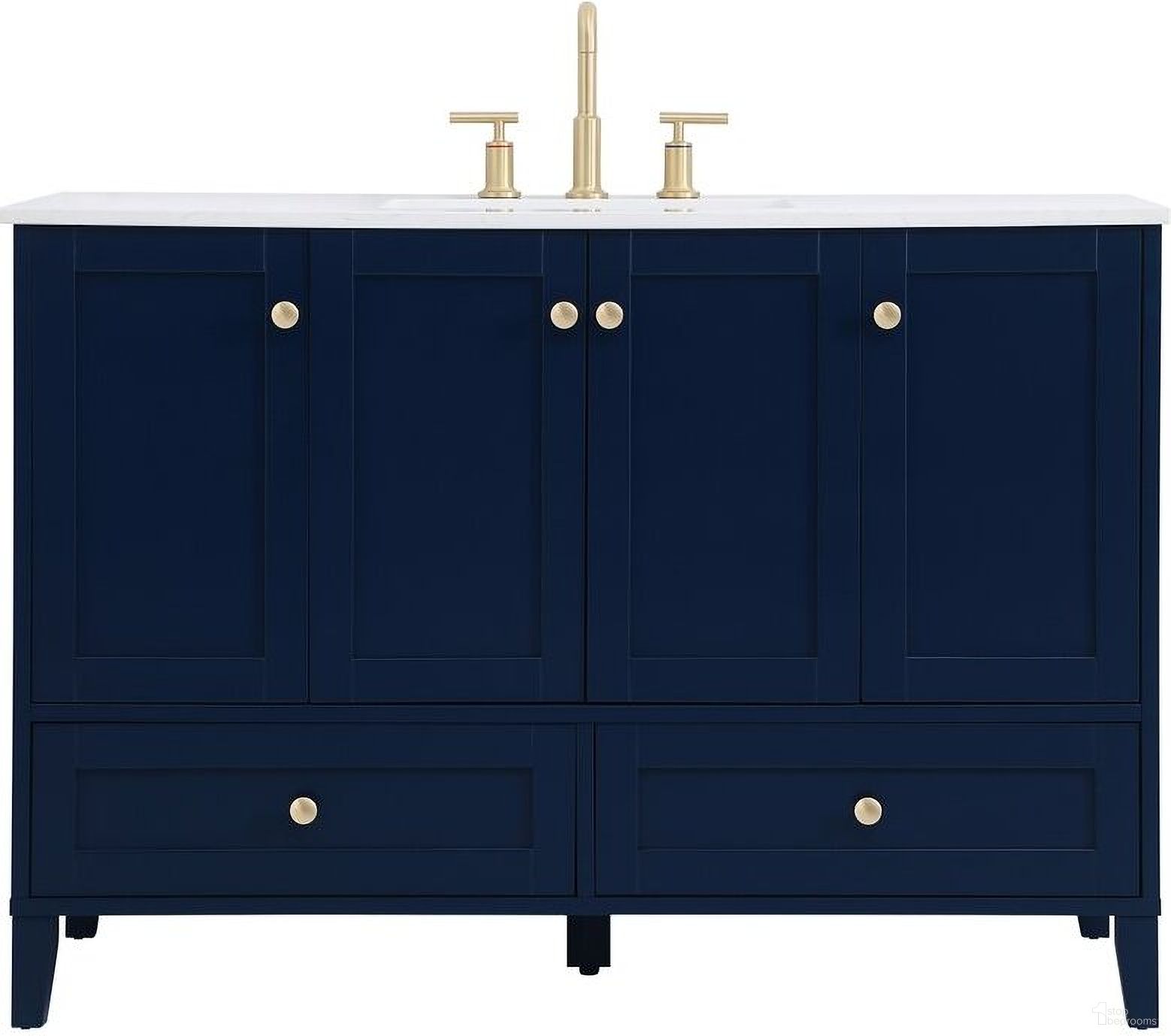 Sommerville 48 Inch Single Bathroom Vanity In Blue