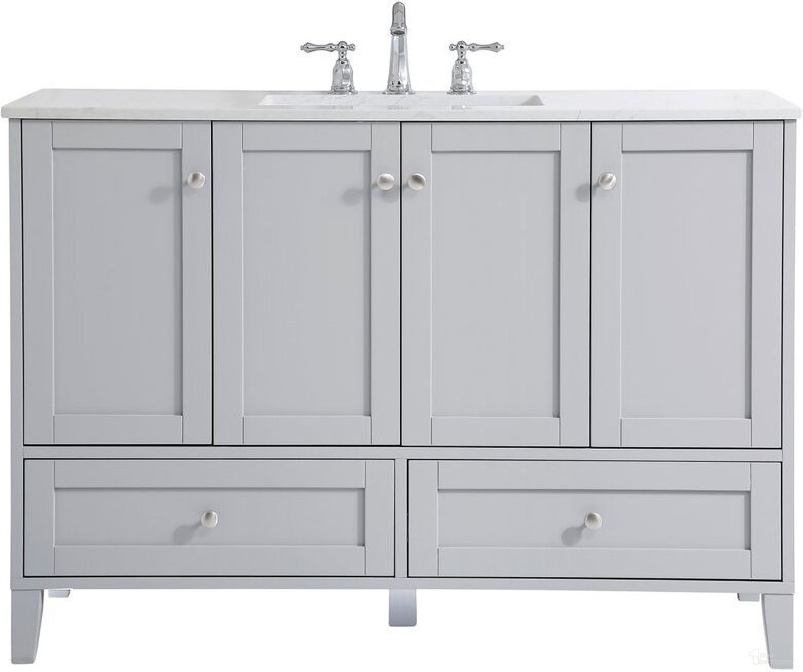 Sommerville 48 Inch Single Bathroom Vanity In Grey