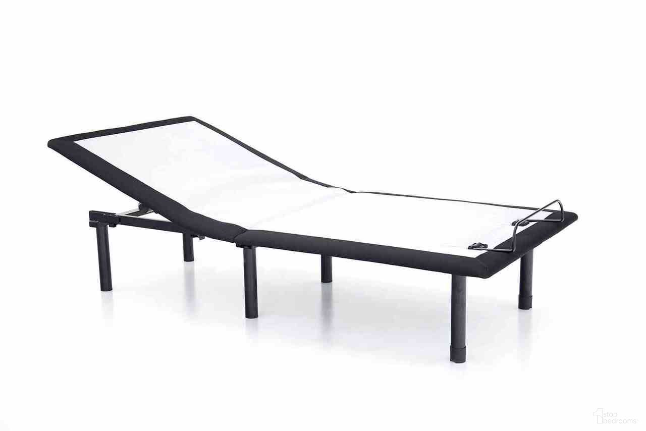 The appearance of Somnerside I King Adjustable Bed Frame Base designed by Furniture of America in the modern / contemporary interior design. This black/white piece of furniture was selected by 1StopBedrooms from Somnerside I Collection to add a touch of cosiness and style into your home. Sku: MT-ADJ301-EK. Material: Metal. Bed Size: King.